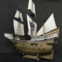 Modelo de Velero Hecho a Mano, Alta Calidad de Fabricación, Regalo Náutico Personalizado, Modelo de Velero OS de 100 cm