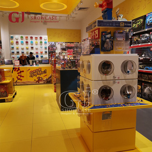 Conception de magasin de <span class=keywords><strong>jouets</strong></span> de détail personnalisé, présentoir de blocs de construction <span class=keywords><strong>pour</strong></span> enfants, étagères, stand moderne, design d'intérieur de mini boutique éphémère - Product Image 4
