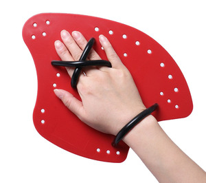 Palmes de natation pour l'entraînement - Ailerons de main en silicone Ren pour booster la vitesse de natation - Product Image 5