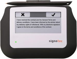 Tableta de Firma Digital Electrónica de Alta Calidad para Hardware y Software Informático - Product Image 3