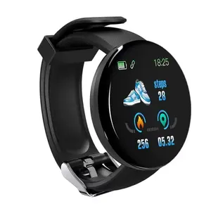 Reloj Inteligente D18 para <span class=keywords><strong>Hombre</strong></span> y Mujer, Smartwatch con Medición de Presión Arterial, Resistente al Agua, Reloj Digital Deportivo con Monitor de Actividad Física D18S - Product Image 2