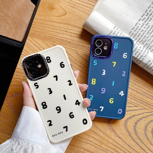 Funda <span class=keywords><strong>de</strong></span> <span class=keywords><strong>teléfono</strong></span> con <span class=keywords><strong>número</strong></span> creativo para iPhone, 11, 12, 13 Pro, Max, Mini, X, XS, XR, 7, 8 Plus - Product Image 4