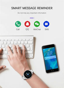 <span class=keywords><strong>Montre</strong></span> intelligente <span class=keywords><strong>LIGE</strong></span> Écran tactile complet Fitness Grand cadran Montres numériques LED en acier inoxydable pour hommes <span class=keywords><strong>Montre</strong></span>-bracelet de sport multifonctionnelle Intelligente - Product Image 6