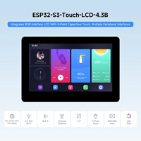 Waveshare ESP32-S3-Touch-LCD-4.3B Carte de développement LCD tactile 4,3 pouces 800x480, tactile 5 points, processeur double cœur LX7 32 bits PCBA