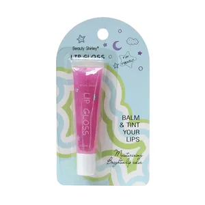 Grosir Lip gloss cair halus Vegan Lip Gloss mengkilap membuat Lip gloss Anda sendiri