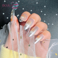 Flocons de Pigment Noctilucent pour les ongles, poudre fluorescente, lueur dans la nuit, paillettes pour le nail art, 20 pièces