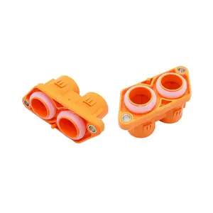 2141784-2 AMP Automotive Connector Connector Terminal Orange Male Terminal Sheath Wire to Board Plastic Rubber High Voltage