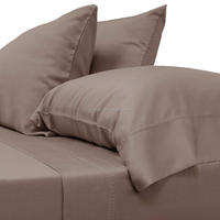 Ensemble de literie 4 pièces en bambou 100% pur, toucher doux, draps de lit bébé 400TC, style classique