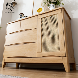 Meuble de rangement en bois pour salon, style bois de chauffage, fabriqué en usine, à bas prix, personnalisable, en stock, prêt à être expédié, nouvelle mode. - Product Image 4