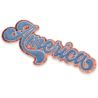 Vente en gros de patchs en chenille patchs colorés brodés en chenille pour vêtements patchs brodés de haute qualité avec logo personnalisé