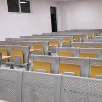 Table et chaise de salle de conférence pliable pour lycée, économique et pratique