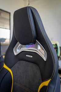Housses de siège de voiture avant et arrière en cuir Nappa de haute qualité, en soie glacée, confortables et ventilées, avec <span class=keywords><strong>logo</strong></span> personnalisable, ensemble complet - Product Image 5