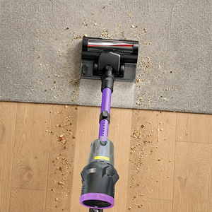 <span class=keywords><strong>Aspirateur</strong></span> sans fil <span class=keywords><strong>mural</strong></span> 120W 12kPa avec moteur à balais, batterie 3600mAh, autonomie 45min, balai serpillière 2-en-1 pour usage domestique et commercial - Product Image 5