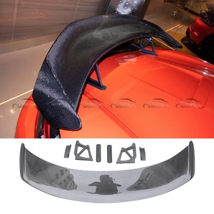 สปอยเลอร์หลังคาร์บอนไฟเบอร์ทรงสปอร์ต สำหรับ Porsche 718 Cayman Boxster ปี 2017 ขึ้นไป - Product Image 2
