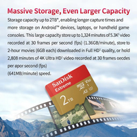 Kartu Memori SD TF Kelas 10 Kecepatan Tinggi 2TB 32GB 64GB 128GB 256GB 512GB 1TB 2TB ADAPTER untuk SanDisk