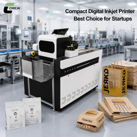 Imprimantes jet d'encre automatiques OEM ultra-rapides pour petites entreprises, pour gobelets en papier et éventails