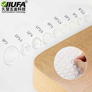 Almohadillas de Silicona Anticolisión para Muebles Jiufa, Adhesivas, Absorbentes de Sonido, Pegatinas de Protección para Muebles - Product Image 2