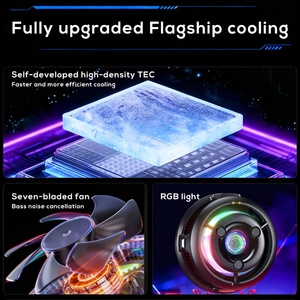 Refroidisseur de téléphone portable MEMO CX13 avec batterie, radiateur, lumière RVB, refroidisseur de téléphone pour jeux avec écran et batterie de 2000 mAh - Product Image 3