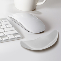 Repose-poignet ergonomique en silicone pour souris, coussinet antidouleur pour la paume, support confortable pour les mains