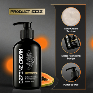 Crème Coiffante Professionnelle en Gros <span class=keywords><strong>pour</strong></span> Hommes : Contrôle <span class=keywords><strong>les</strong></span> <span class=keywords><strong>Cheveux</strong></span> Rebelles, Hydrate et Finition Naturelle - Product Image 4