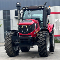 Fabricant chinois Tracteur 180hp à quatre roues motrices Tracteur agricole motoculteur à roues Tracteurs Ingénierie du bâtiment Tracteur