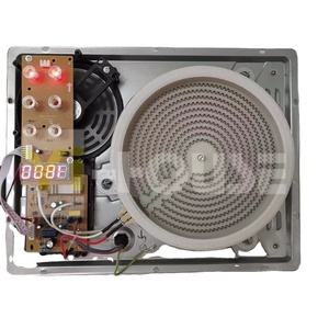 Vente flash Plaque de cuisson à induction électrique haute puissance <span class=keywords><strong>Silver</strong></span> <span class=keywords><strong>Crest</strong></span> 2200W Portable Contrôle tactile Plaque infrarouge pour fondue pour usage domestique - Product Image 6