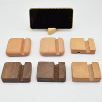 Support de téléphone en bois massif de noyer noir personnalisé, support de téléphone de bureau multifonctionnel et créatif, et station d'accueil pour iPhone
