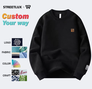 Pull-over en maille thermochromique à col rond tendance et décontracté de haute qualité, personnalisé OEM, pour hommes - Product Image 1