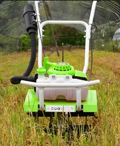 Rototiller multifuncional agrícola pequeño azada doméstica deshierbe suelo, zanjas, arado y arado - Product Image 6