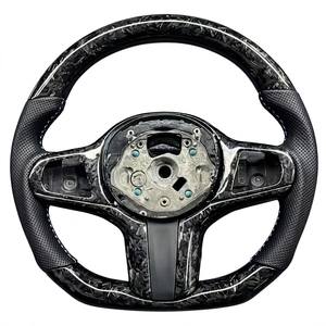 Volant en cuir Nappa de qualité supérieure avec fibre de carbone, style OEM pour BM/W G20 <span class=keywords><strong>330e</strong></span> G30 530e 2019-2024, modèles hybrides - Product Image 3
