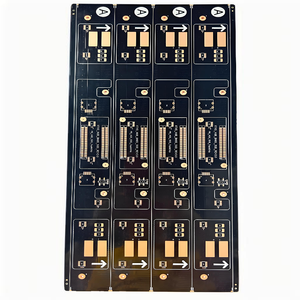 Pannello PCB a 4 strati a 6 strati Fr-4 in alluminio con maschera Soldermask nera personalizzata - Product Image 6