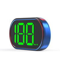 Ordinateur de bord embarqué pour voiture avec affichage LED, GPS Beidou, compteur de vitesse multifonctionnel, tableau de bord portable X2