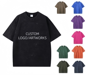 T-shirts unisexes Space Odyssey délavés et usés avec impressions numériques par transfert thermique basées sur des séries té<span class=keywords><strong>l</strong></span>évisées populaires, disponibles en plusieurs tailles - Product Image 5