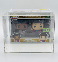 Boîte acrylique personnalisée pour Funkopoped Protecteur dur FunkoPoped en acrylique transparent pour les moments de film