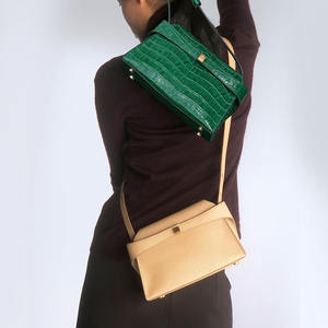 Elegante Vrouwen Tas Groothandel Pu Lederen Handtassen Dames Designer Custom Logo Fabriek Verkopen Croc Luxe Schoudertas - Product Image 6