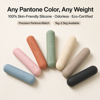Poids de poignet et de cheville en silicone durables, bandes de poids triangulaires à fixation Velcro, bracelet pour le yoga, la gym à domicile et l'entraînement de force