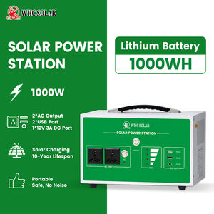 Générateur Solaire Portable de <span class=keywords><strong>1000</strong></span> W Mini Système Solaire Tout-en-un pour Camping, Extérieur et Usage Domestique - Product Image 2