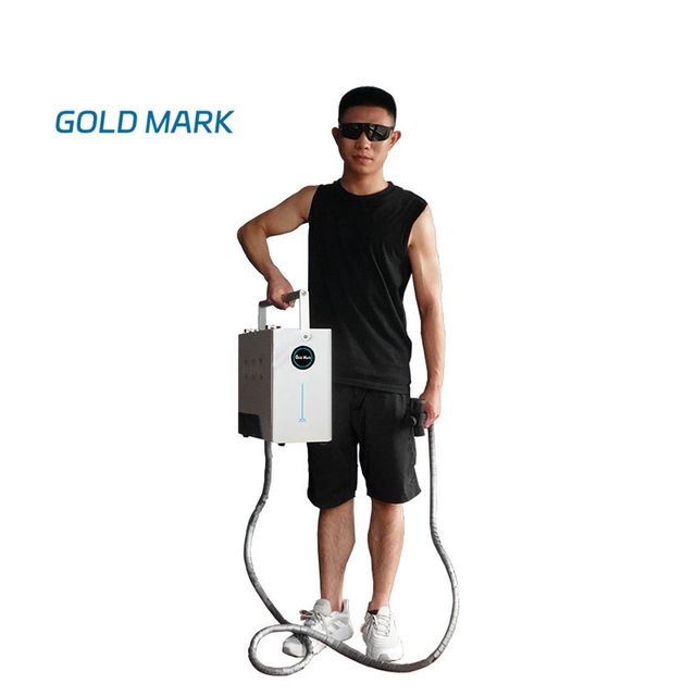 Exclusive Supply South Korea High Power 100w Laser Brick Cleaning Machine Pulse 10mj