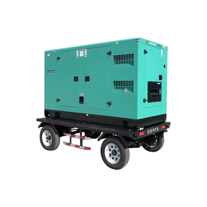 גנרטורים דיזל 132Kva/120Kw/100Kva שקטים עם גרור ושלט רחוק, לאספקת חירום, מספק ציוד חירום - Product Image 4