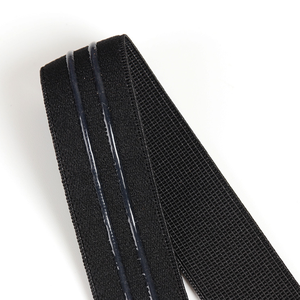 Bán Buôn 2Cm 2.5Cm 3Cm Màu Đen Chống Silp Băng Sóng <span class=keywords><strong>Silicone</strong></span> <span class=keywords><strong>Grip</strong></span> Ban Nhạc Đàn Hồi Vải Cho Quần Áo May Mặc - Product Image 5