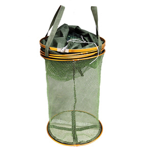 Cesta de pesca de aleación de aluminio con borde de 33-1.7m 40-2.5m, red de pesca para agua dulce - Product Image 1