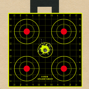 Splatterburst自己接着剤6 \ "スプラッシュターゲットペーパー最も撮影機器対応アクセサリー - Product Image 4