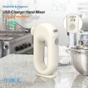 Batidora Eléctrica de Mano para Cocina, Mini Batidora Inalámbrica para Pasteles y Alimentos, Color Verde Menta, Batidora Doméstica para Huevos - Product Image 6