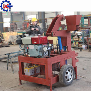 Mesin bata Manual WT1-20M mesin bata mesin Diesel mesin pembuat bata tanah liat - Product Image 2
