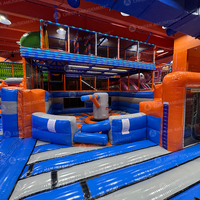 Parc d'attractions gonflable intérieur pour enfants, zone de jeux, château gonflable, utilisation commerciale pour le plaisir