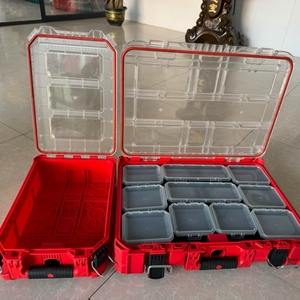 <span class=keywords><strong>Milwaukee</strong></span> <span class=keywords><strong>Caja</strong></span> de herramientas apilable Milwaukeee con ruedas, tipo tirador, con ruedas, de plástico. - Product Image 4