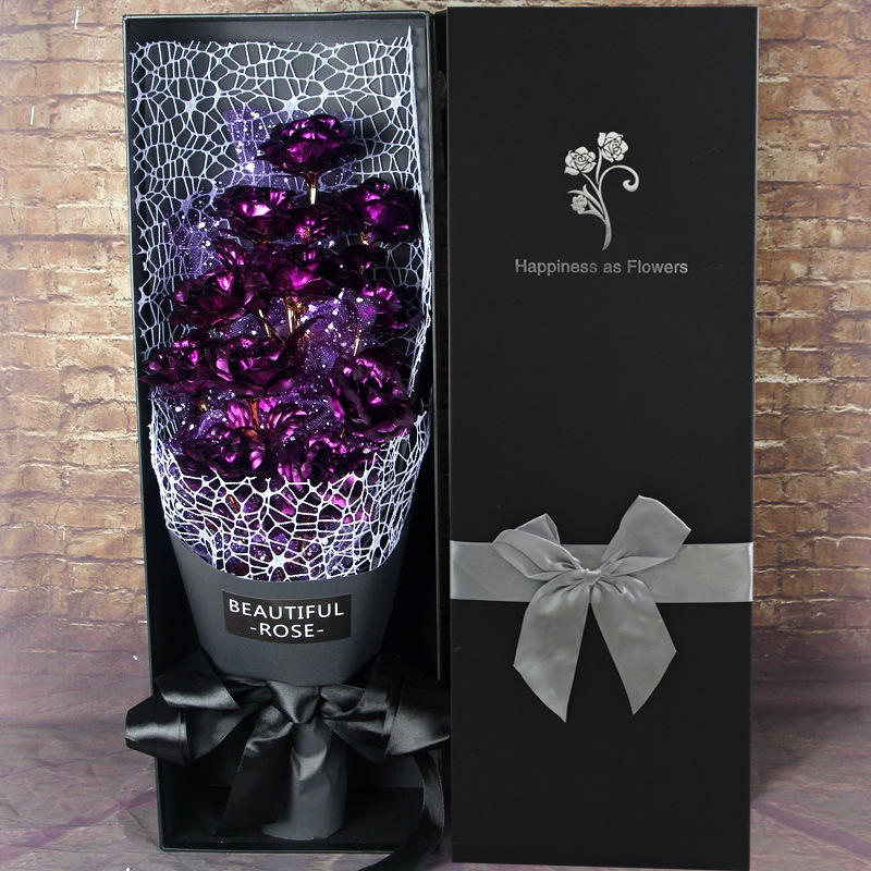 9 ทองคำเปลวสีม่วง