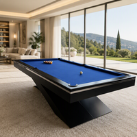 Table de billard Naipni de luxe pour villa, usage intérieur