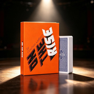 Boîte à accessoires magiques Ciel Étoilé Mystérieux - Boîtes rigides en papier style livre pour cartes à jouer, étui cadeau de scène à fermeture magnétique - Product Image 6