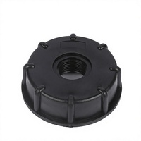 Adaptor Tangki IBC Ulir Kasar S60x6 ke Ulir Betina 1/2", 3/4", 1" Fitting Pipa Tahan Lama untuk Wadah IBC Cair